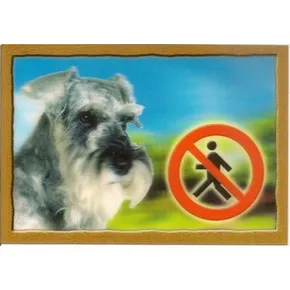 Unterschreiben Sie 3D PSI, Schnauzerpfeffer und Salz